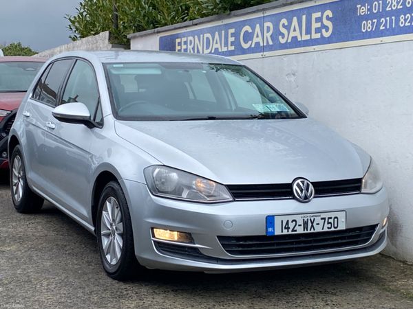 Volkswagen Golf Hatchback, Diesel, 2014, Silver
