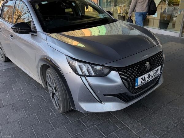 Peugeot 208 Hatchback, Electric, 2024, Grey