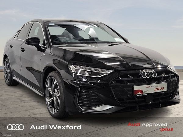 Audi A3 Saloon, Petrol, 2026, Black