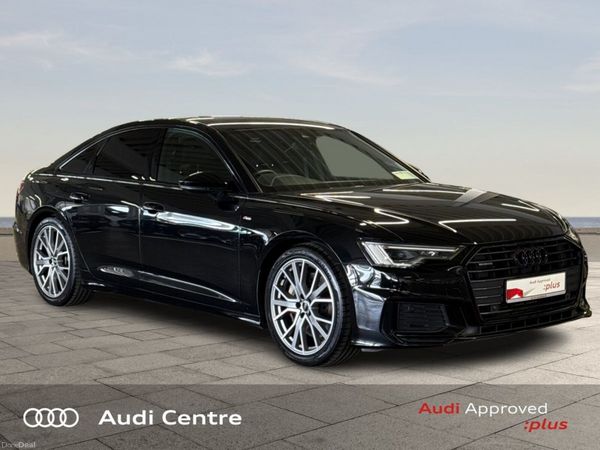 Audi A6 Saloon, Petrol Plug-in Hybrid, 2022, Black
