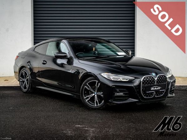 BMW 4-Series Coupe, Diesel, 2022, Black