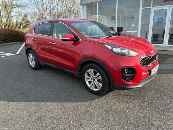 Kia Sportage SUV, Diesel, 2018, Red