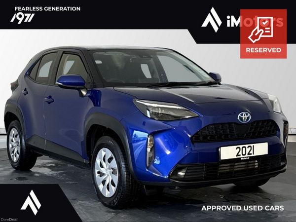 Toyota Yaris Cross SUV, Petrol Hybrid, 2021, Blue