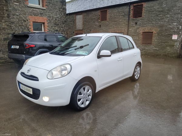 Nissan Micra Hatchback, Petrol, 2013, White