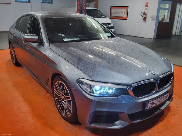 BMW 5-Series Saloon, Diesel, 2019, Blue