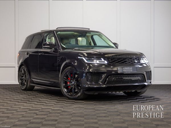 Land Rover Range Rover Sport SUV, Petrol Plug-in Hybrid, 2022, Black