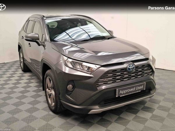 Toyota RAV4 SUV, Petrol Hybrid, 2021, Grey
