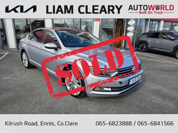 Volkswagen Passat Saloon, Diesel, 2015, Silver