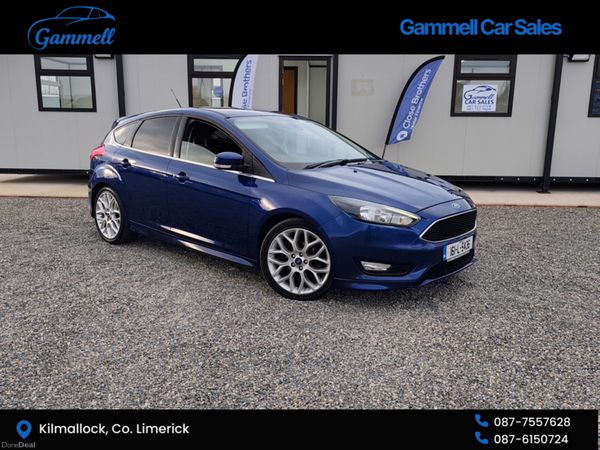 Ford Focus Hatchback, Petrol, 2016, Blue