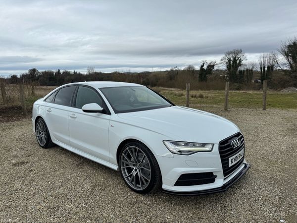 Audi A6 Saloon, Diesel, 2015, White