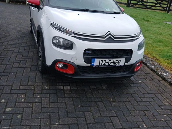 Citroen C3 Hatchback, Petrol, 2017, White