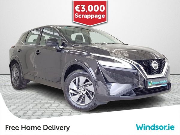 Nissan Qashqai SUV, Petrol, 2022, Black