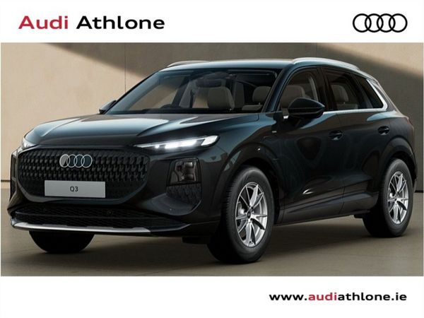 Audi Q3 SUV, Petrol Plug-in Hybrid, 2026, Black
