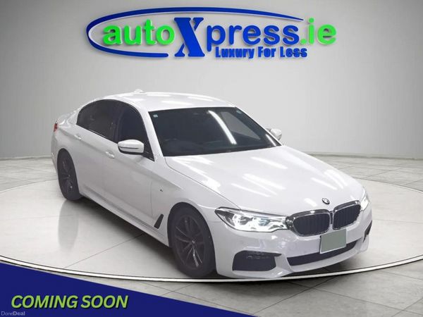 BMW 5-Series Saloon, Diesel, 2019, White