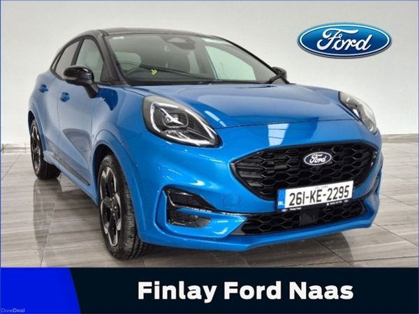 Ford Puma Hatchback, Petrol Hybrid, 2026, Blue