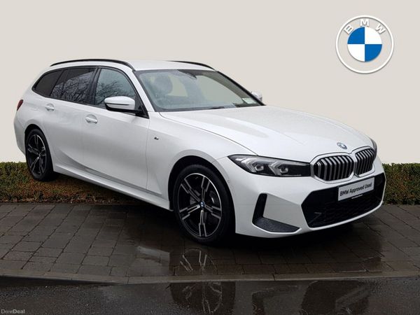 BMW 3-Series Estate, Petrol Plug-in Hybrid, 2025, White
