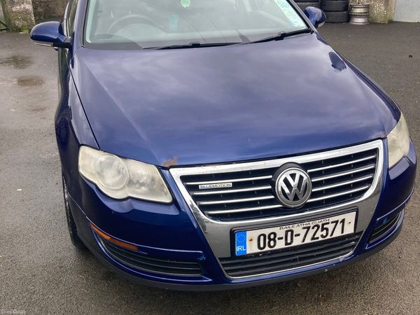 Volkswagen Passat Saloon, Diesel, 2008, Blue