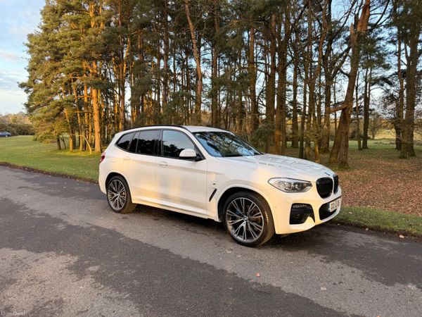 BMW X3 SUV, Diesel Hybrid, 2020, White