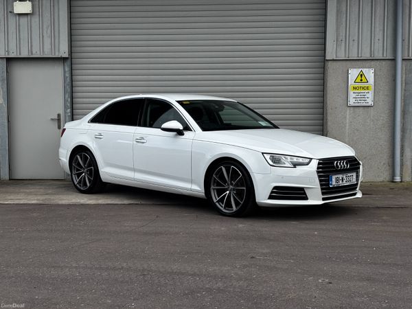 Audi A4 Saloon, Diesel, 2018, White