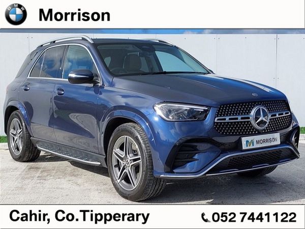Mercedes-Benz GLE SUV, Diesel Plug-in Hybrid, 2025, Blue