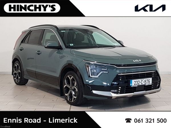Kia Niro SUV, Petrol Plug-in Hybrid, 2023, Green