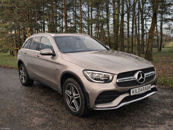Mercedes-Benz GLC SUV, Diesel Plug-in Hybrid, 2021, Silver