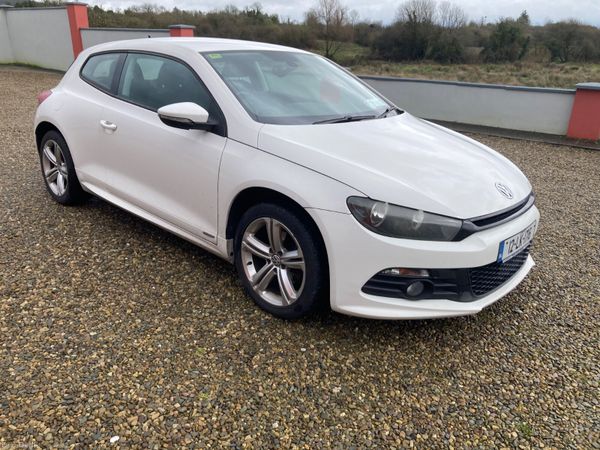 Volkswagen Scirocco Hatchback, Petrol, 2012, White