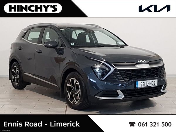 Kia Sportage SUV, Diesel Hybrid, 2023, Grey