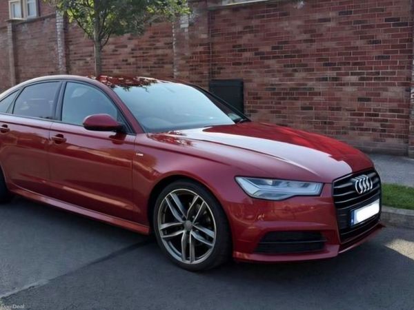 Audi A6 Saloon, Diesel, 2013, Red
