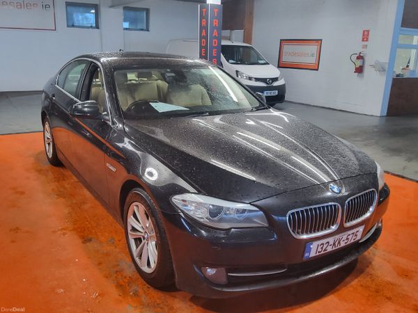 BMW 5-Series Saloon, Diesel, 2013, Black