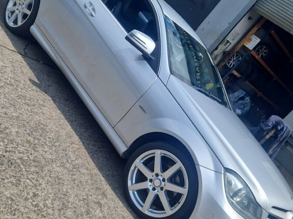 Mercedes-Benz C-Class Coupe, Petrol, 2011, Silver