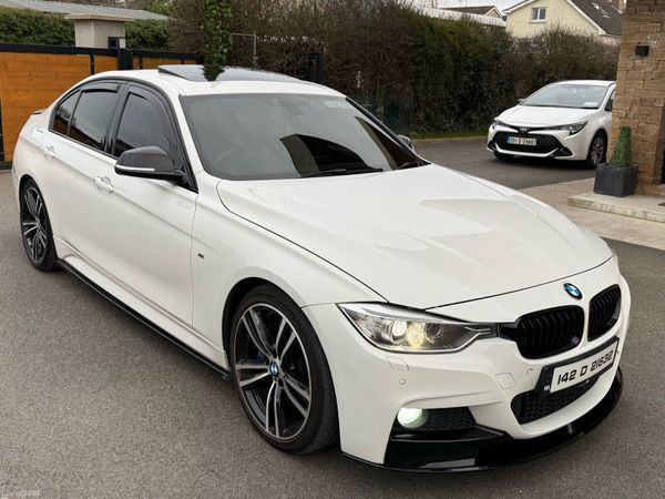BMW 3-Series Saloon, Diesel, 2014, White