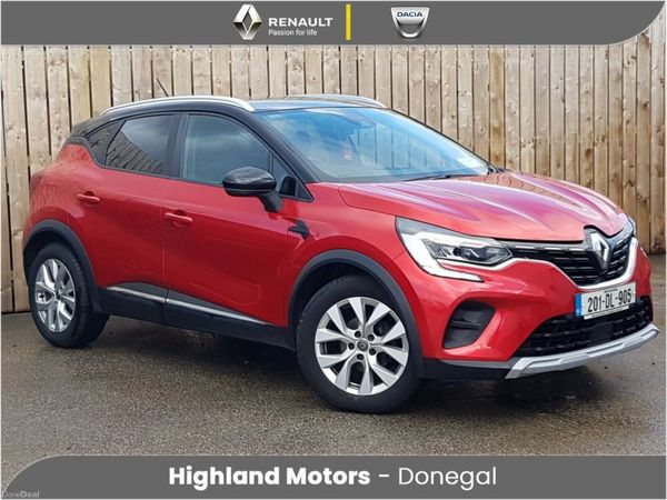 Renault Captur Hatchback, Petrol, 2020, Red