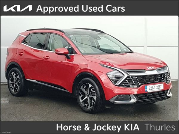 Kia Sportage SUV, Diesel, 2022, Red