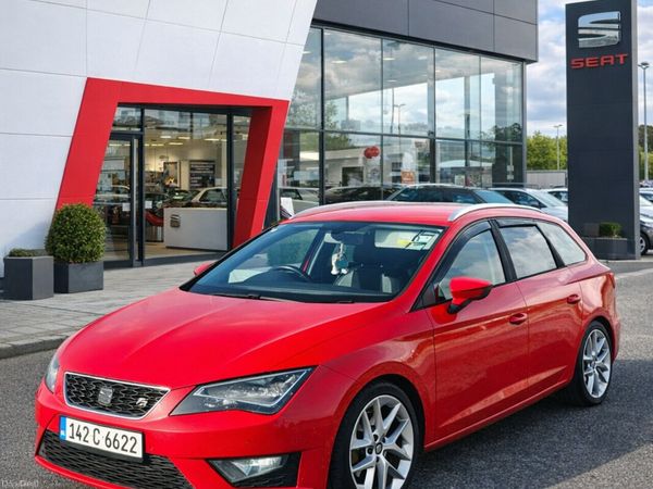 SEAT Leon Estate, Diesel, 2014, Red