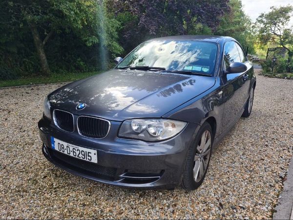 BMW 1-Series Coupe, Diesel, 2008, Grey