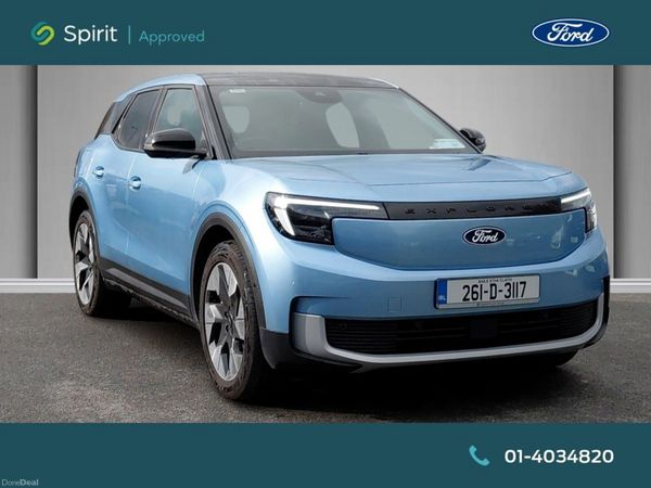 Ford Explorer MPV, Electric, 2026, Blue