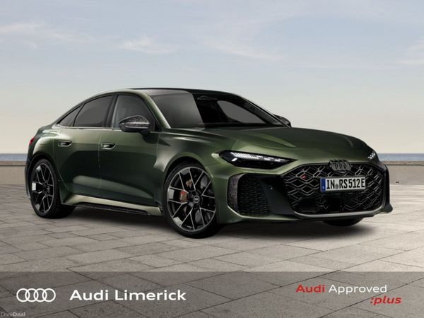 Audi RS5 Saloon, Petrol Plug-in Hybrid, 2026, Green