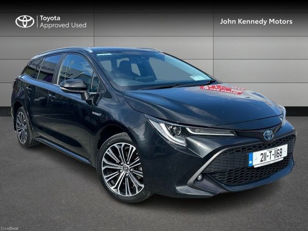 Toyota Corolla Estate, Petrol Hybrid, 2021, Black