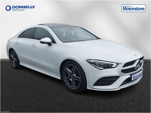 Mercedes-Benz CLA Saloon, Petrol, 2020, White