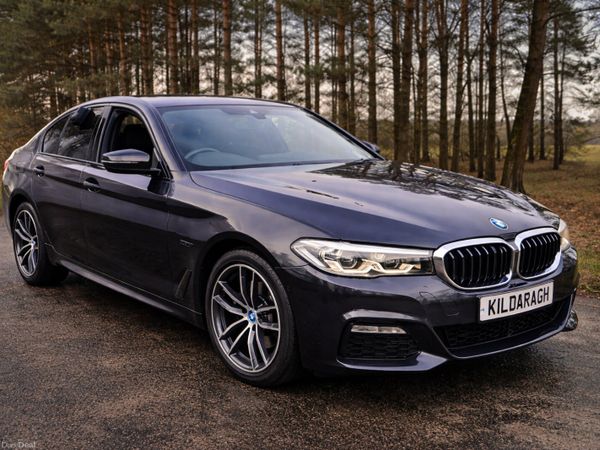 BMW 5-Series Saloon, Petrol Plug-in Hybrid, 2023, Black