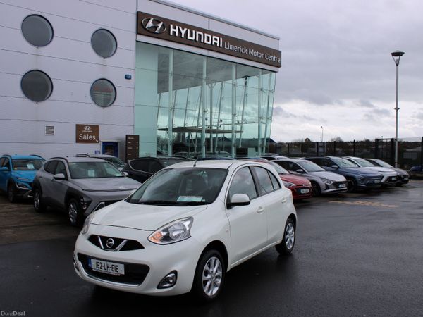 Nissan Micra Hatchback, Petrol, 2016, White