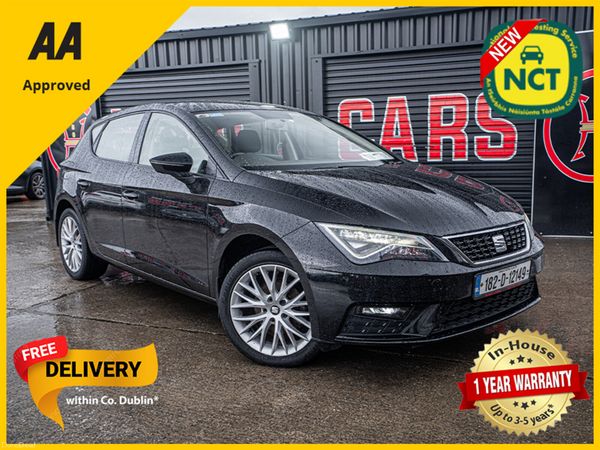 SEAT Leon Estate, Petrol, 2018, Black
