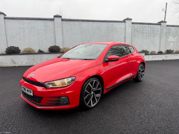 Volkswagen Scirocco Coupe, Diesel, 2015, Red