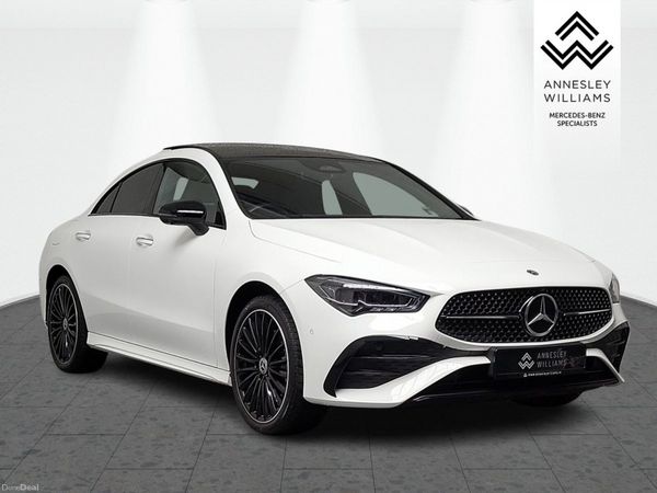 Mercedes-Benz CLA Coupe, Petrol Plug-in Hybrid, 2025, White