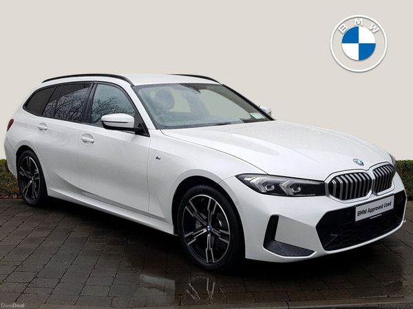 BMW 3-Series Estate, Petrol Plug-in Hybrid, 2025, White