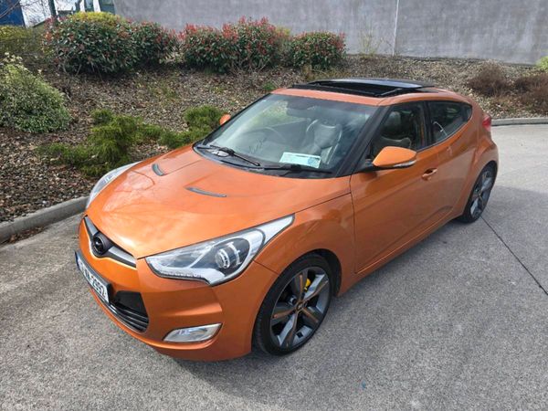 Hyundai Veloster Coupe, Petrol, 2012, Orange