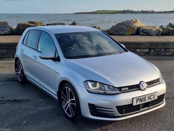 Volkswagen Golf Hatchback, Diesel, 2016, Silver