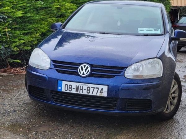 Volkswagen Golf Hatchback, Diesel, 2008, Blue