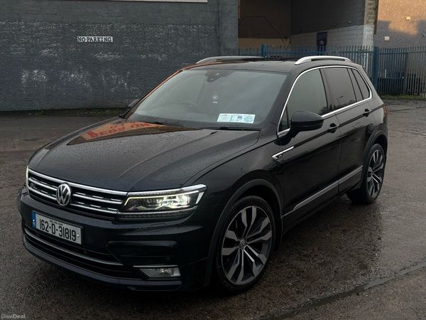 Volkswagen Tiguan SUV, Diesel, 2016, Black